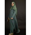 Casual Abaya - Jade Green