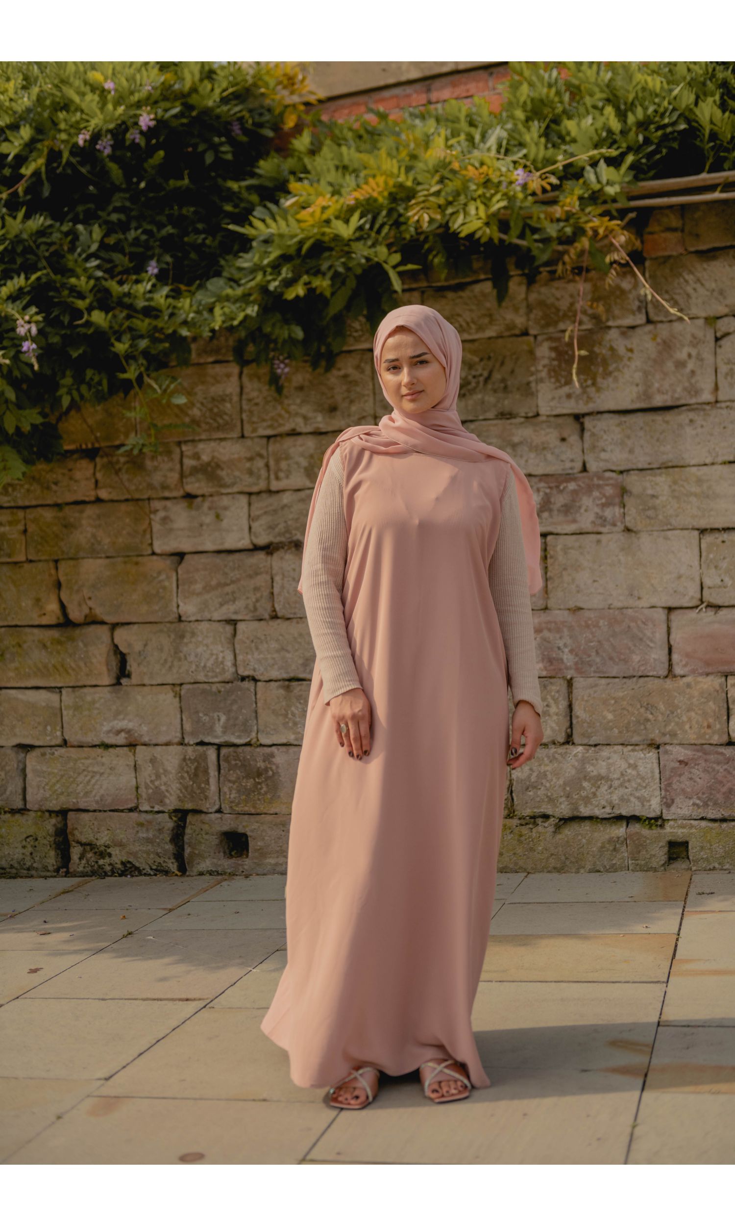 Slip Dress in Pink
