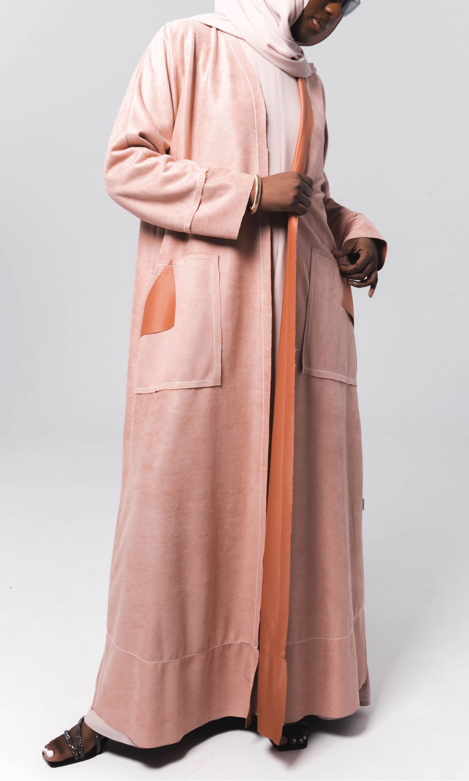 Suede Trench