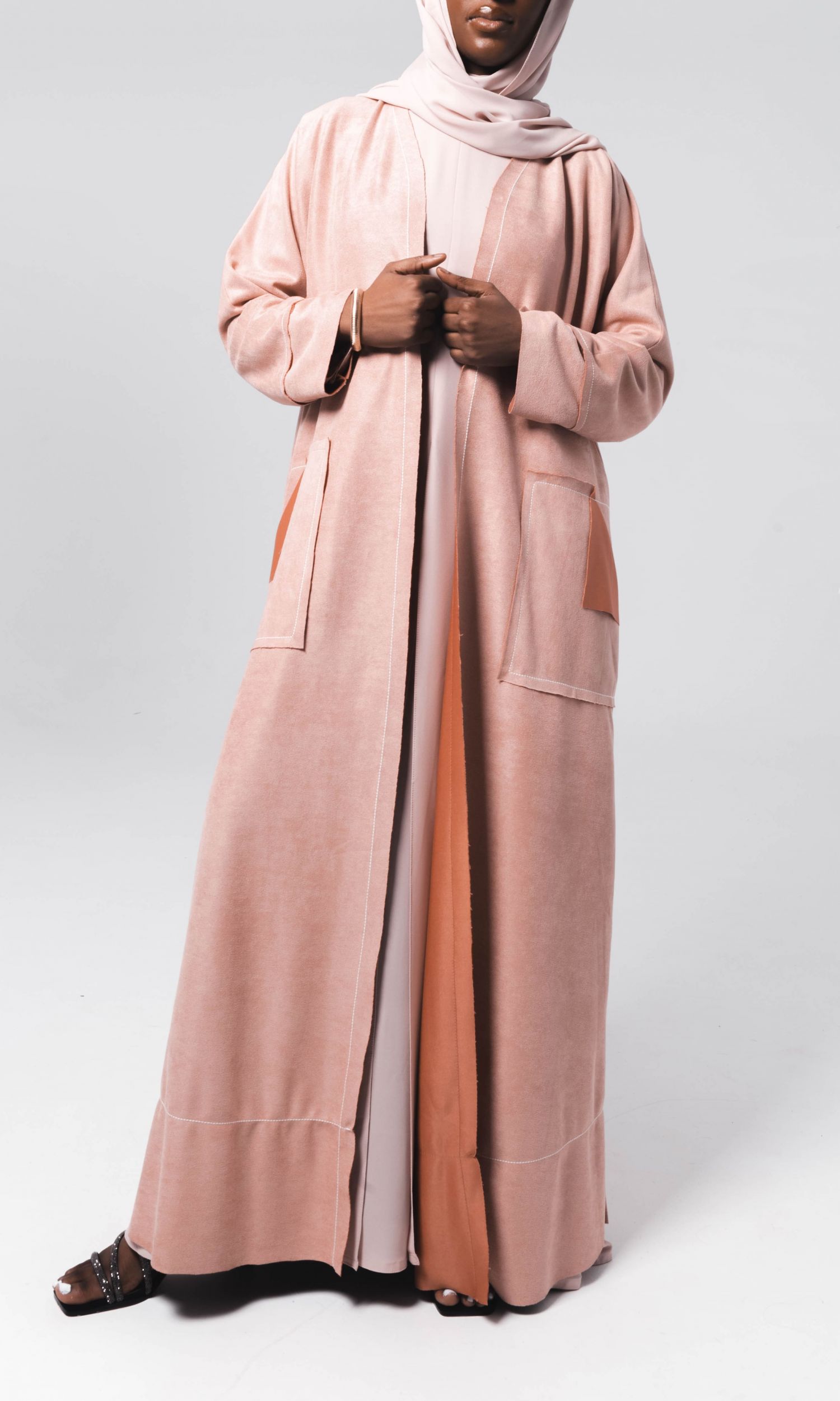 Suede Trench