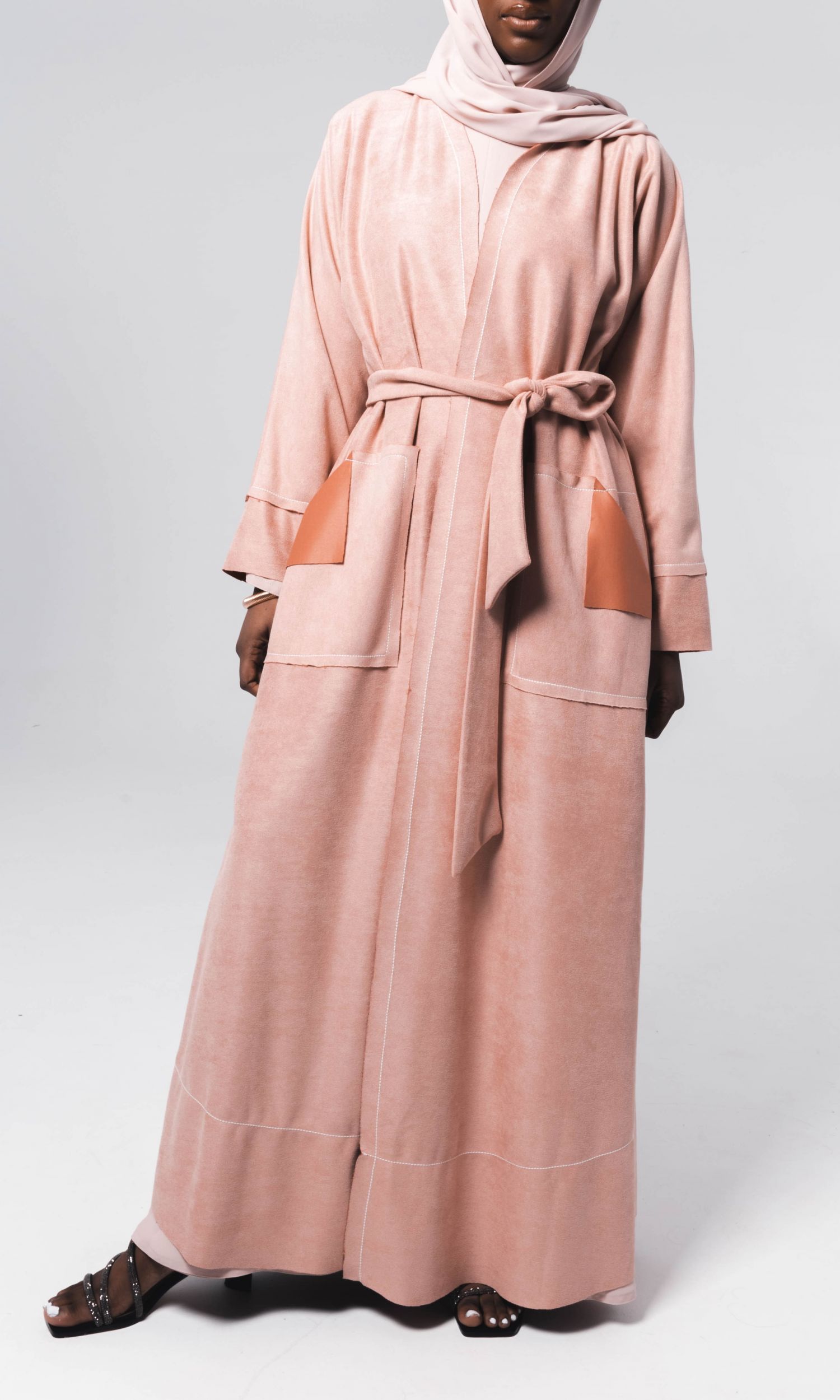 Suede Trench