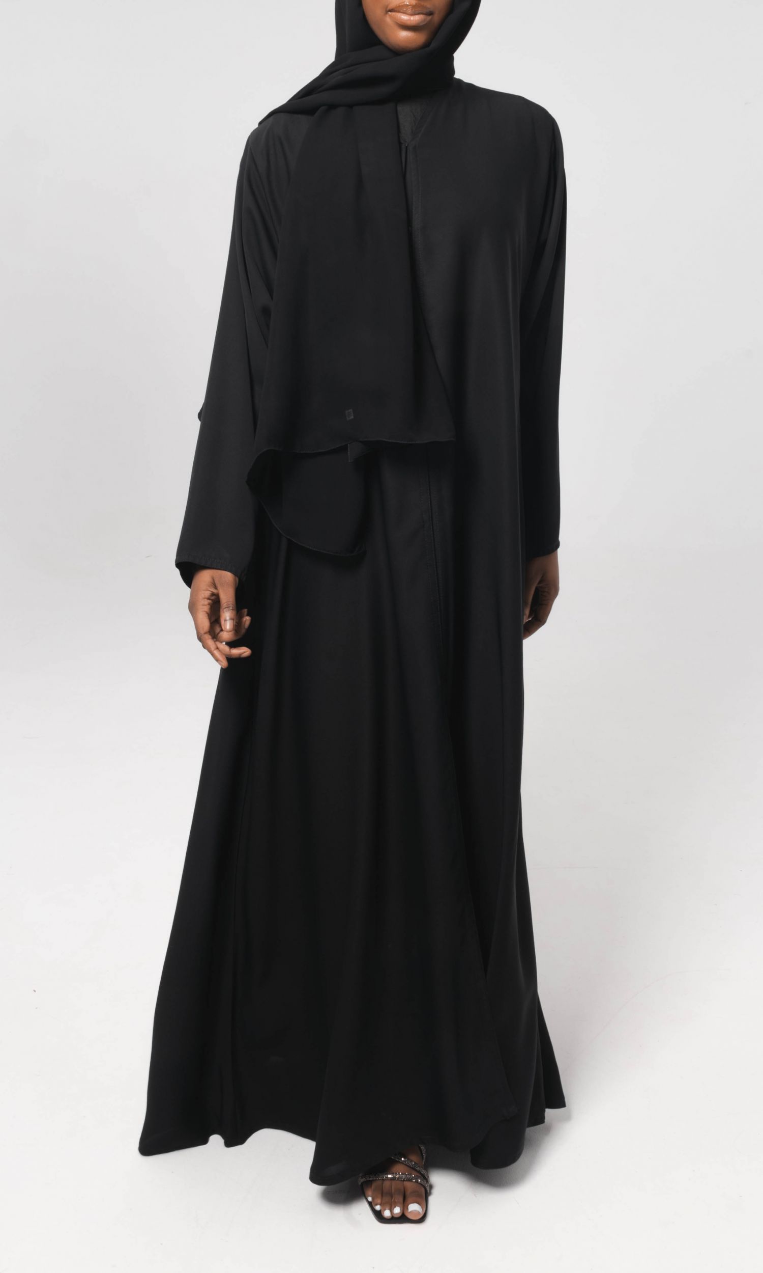 Buttons Open Abaya