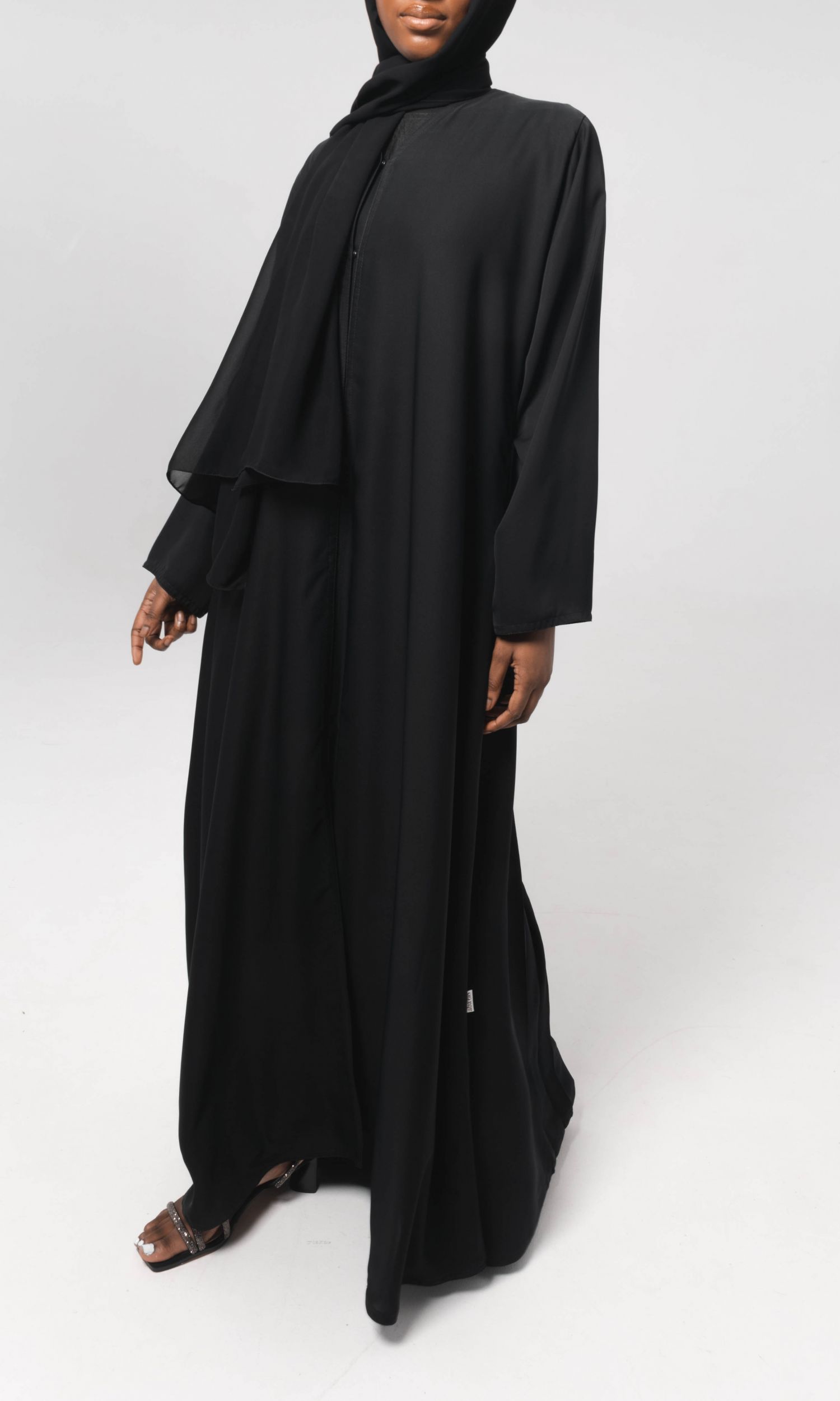 Buttons Open Abaya