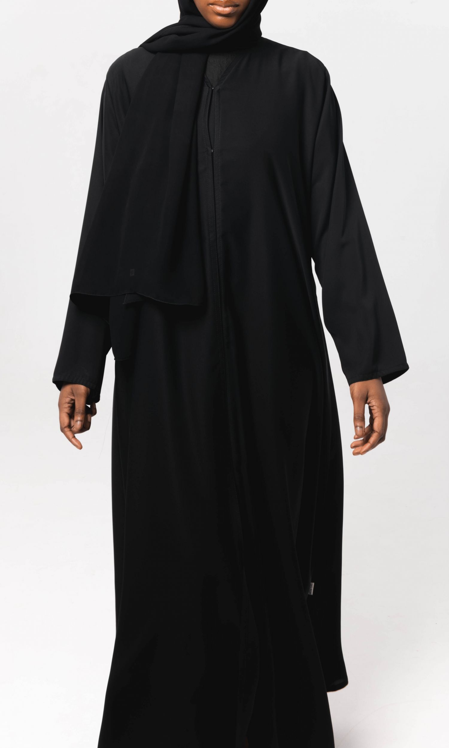Buttons Open Abaya