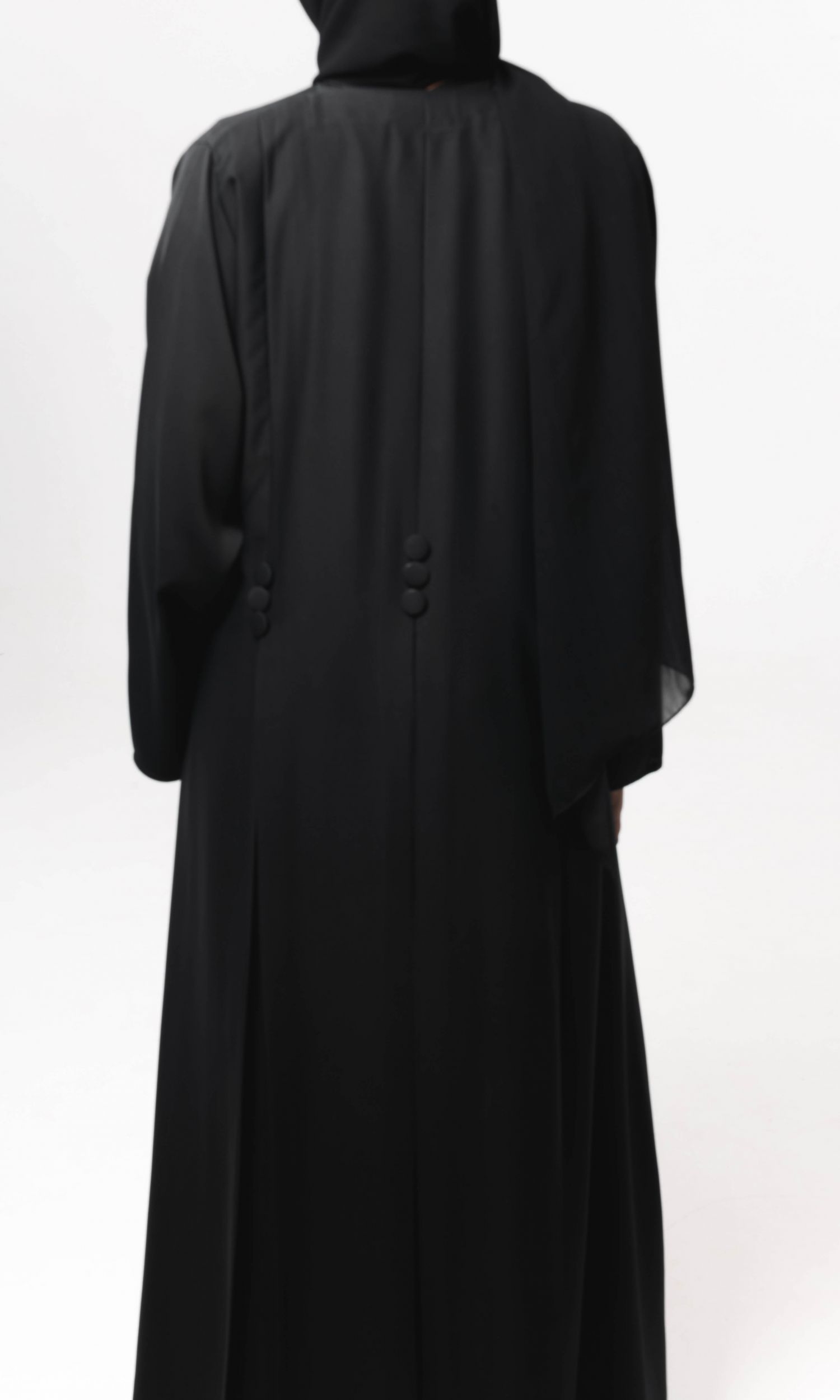 Buttons Open Abaya