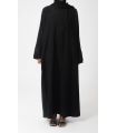 Corduroy Bisht - Black