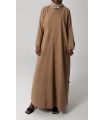 Corduroy Bisht - Teddy