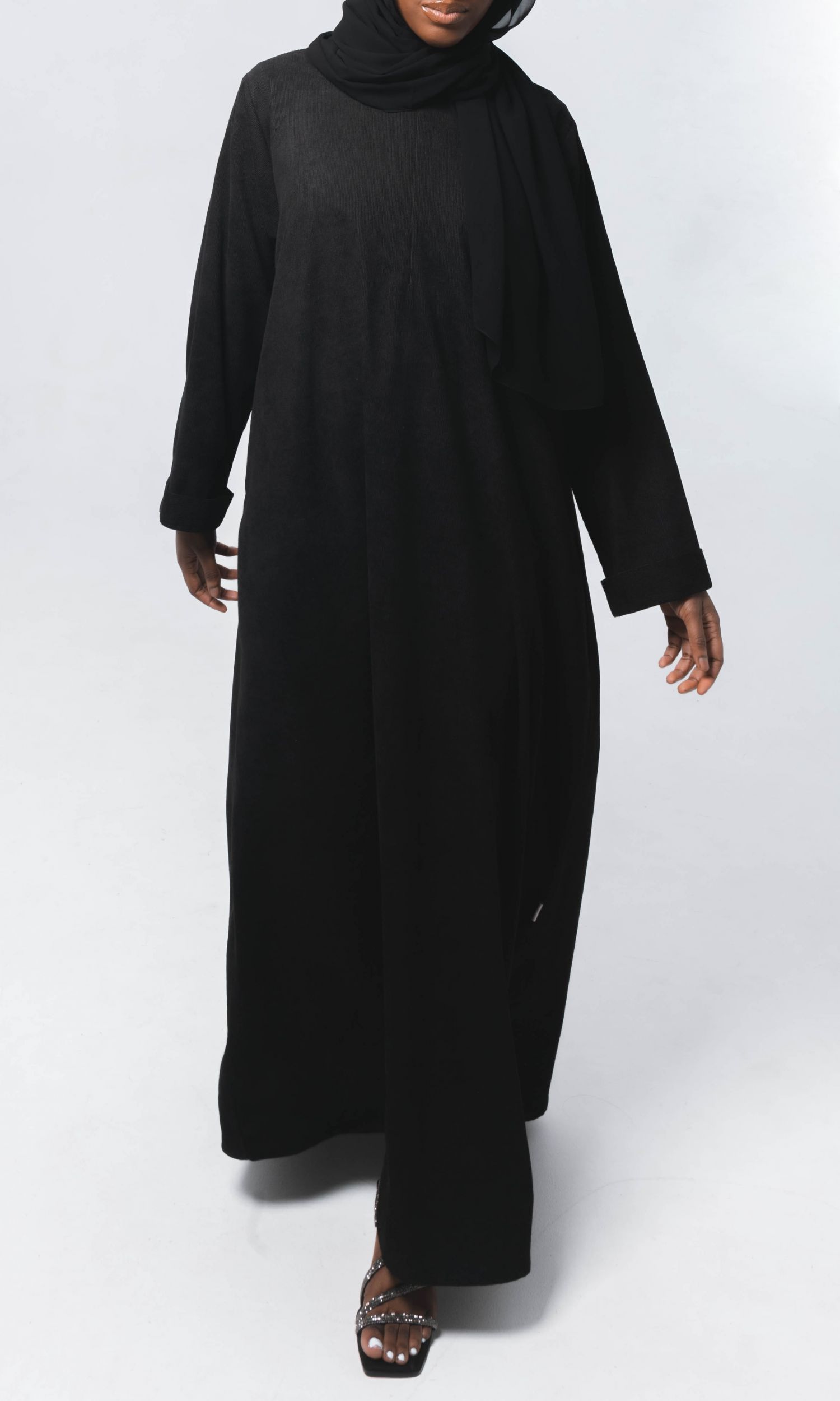 Corduroy Casual - Black