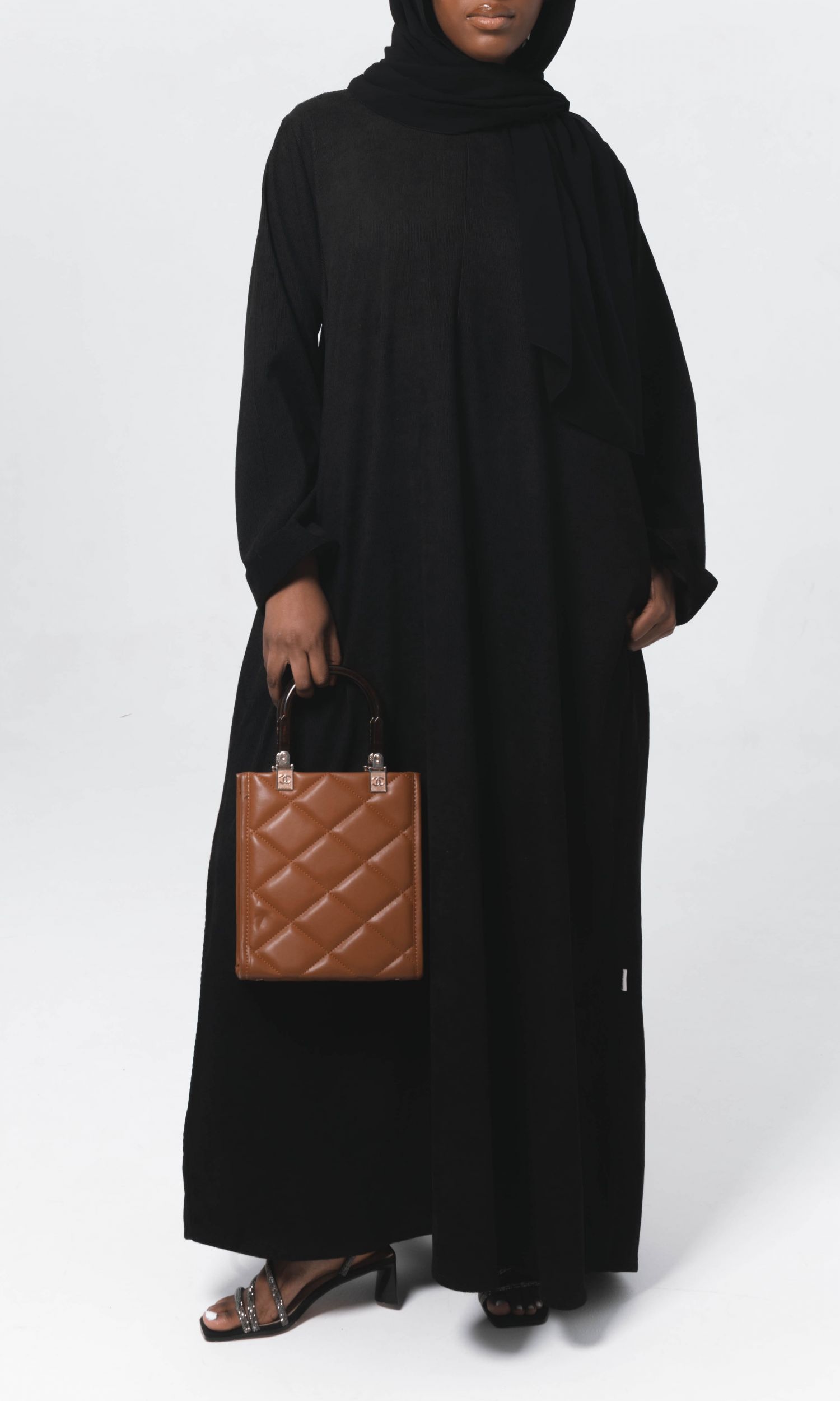 Corduroy Casual - Black