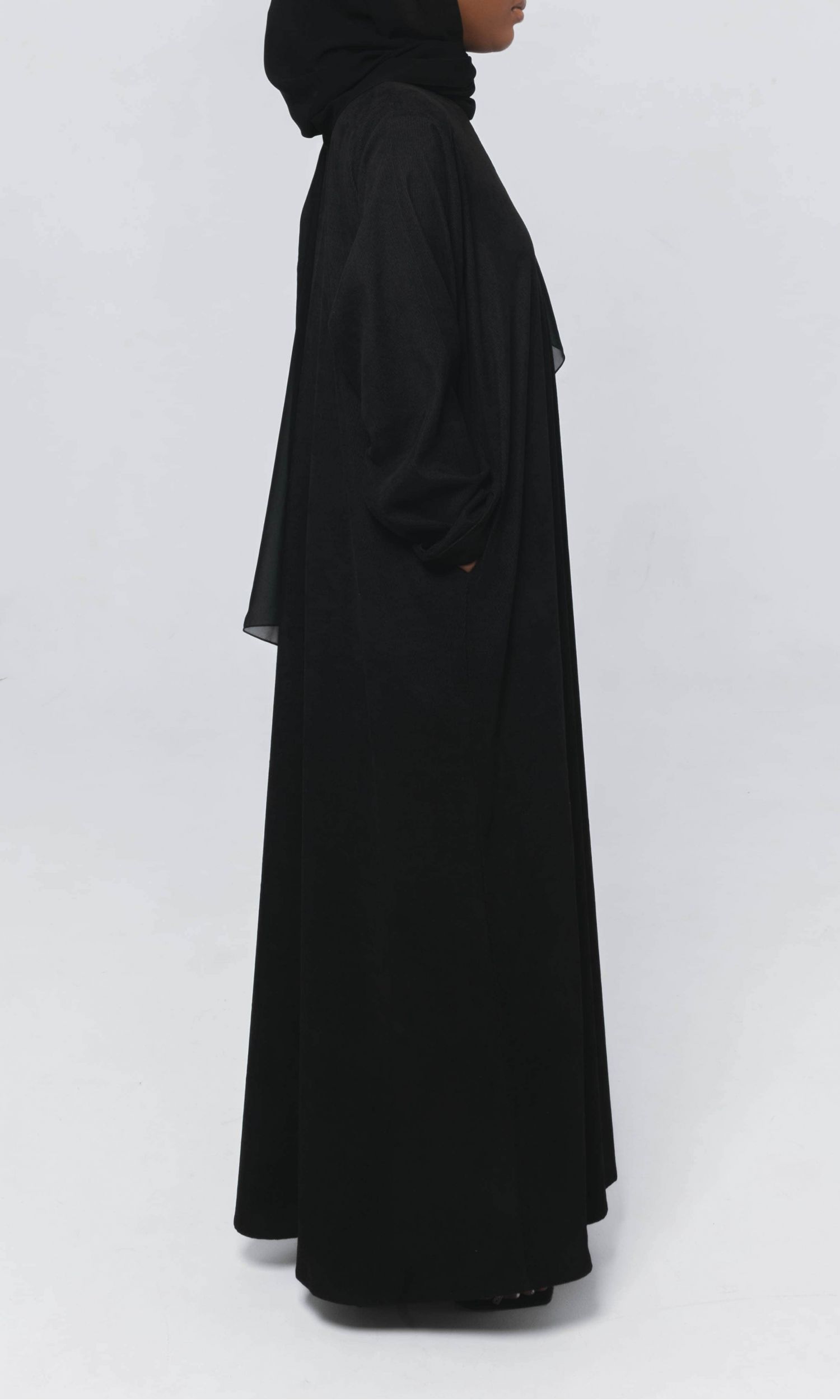 Corduroy Casual - Black