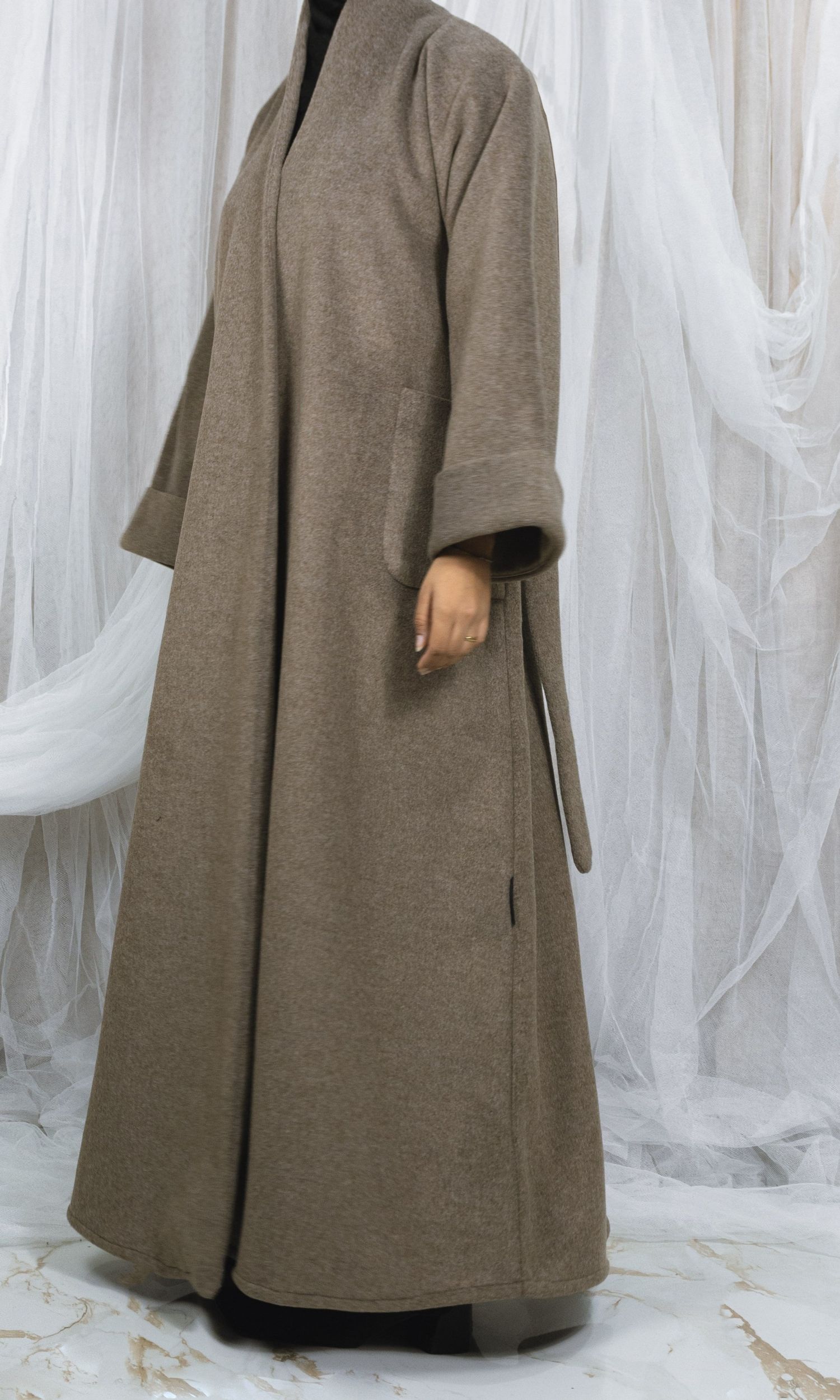 Cashmere Wrap Coat 04