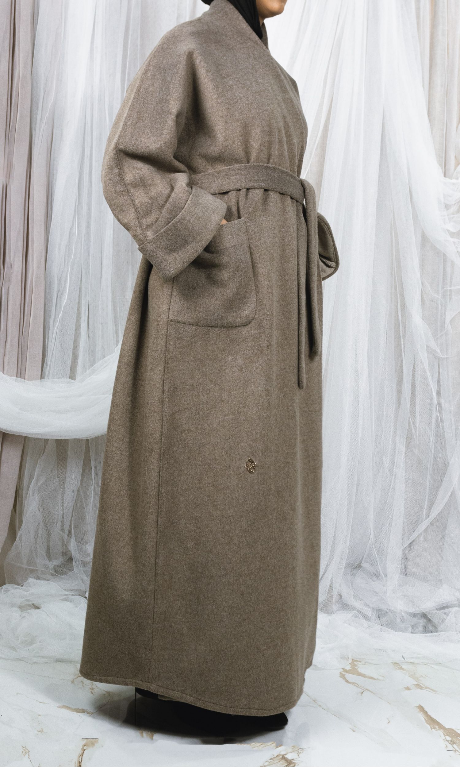 Cashmere Wrap Coat 04