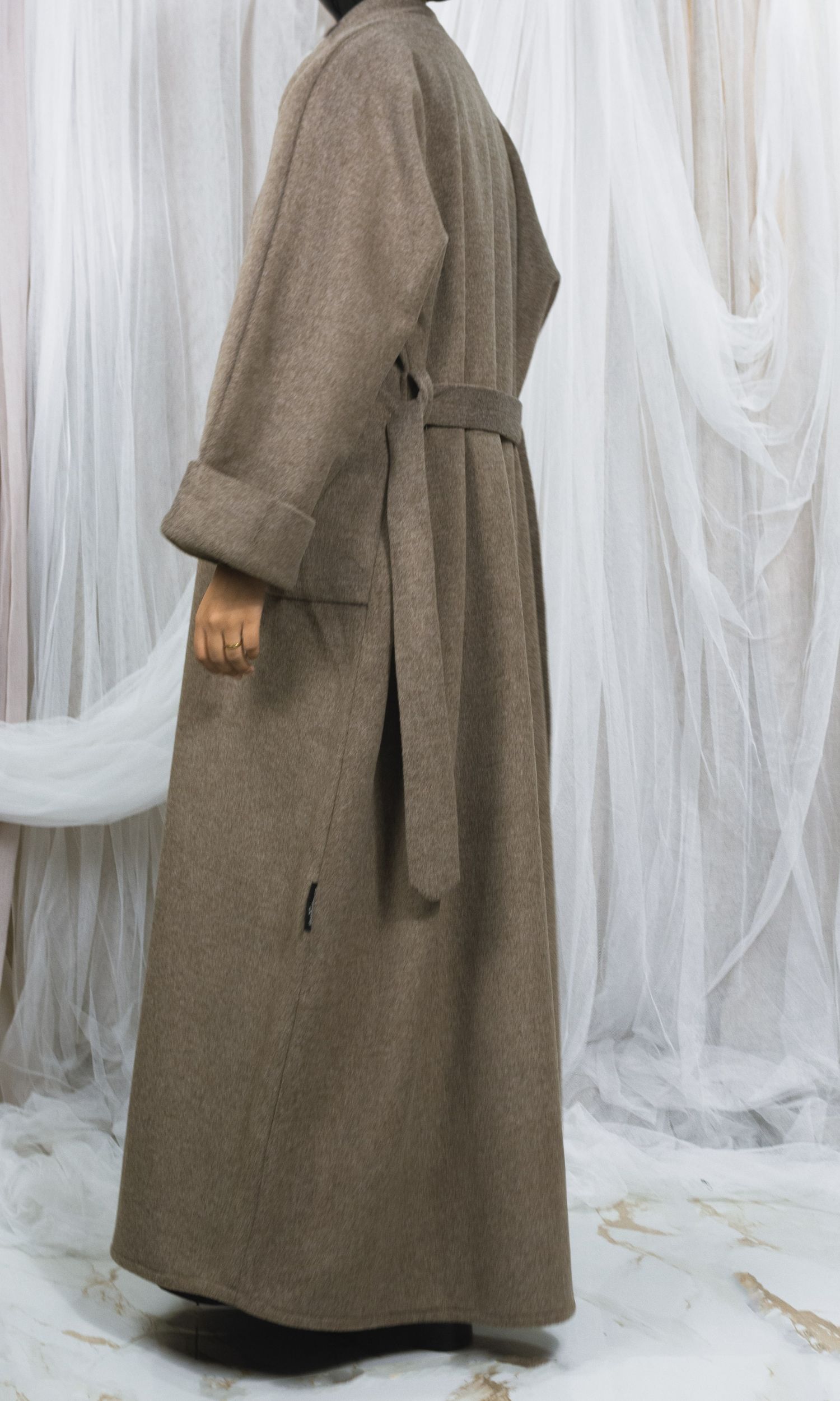 Cashmere Wrap Coat 04