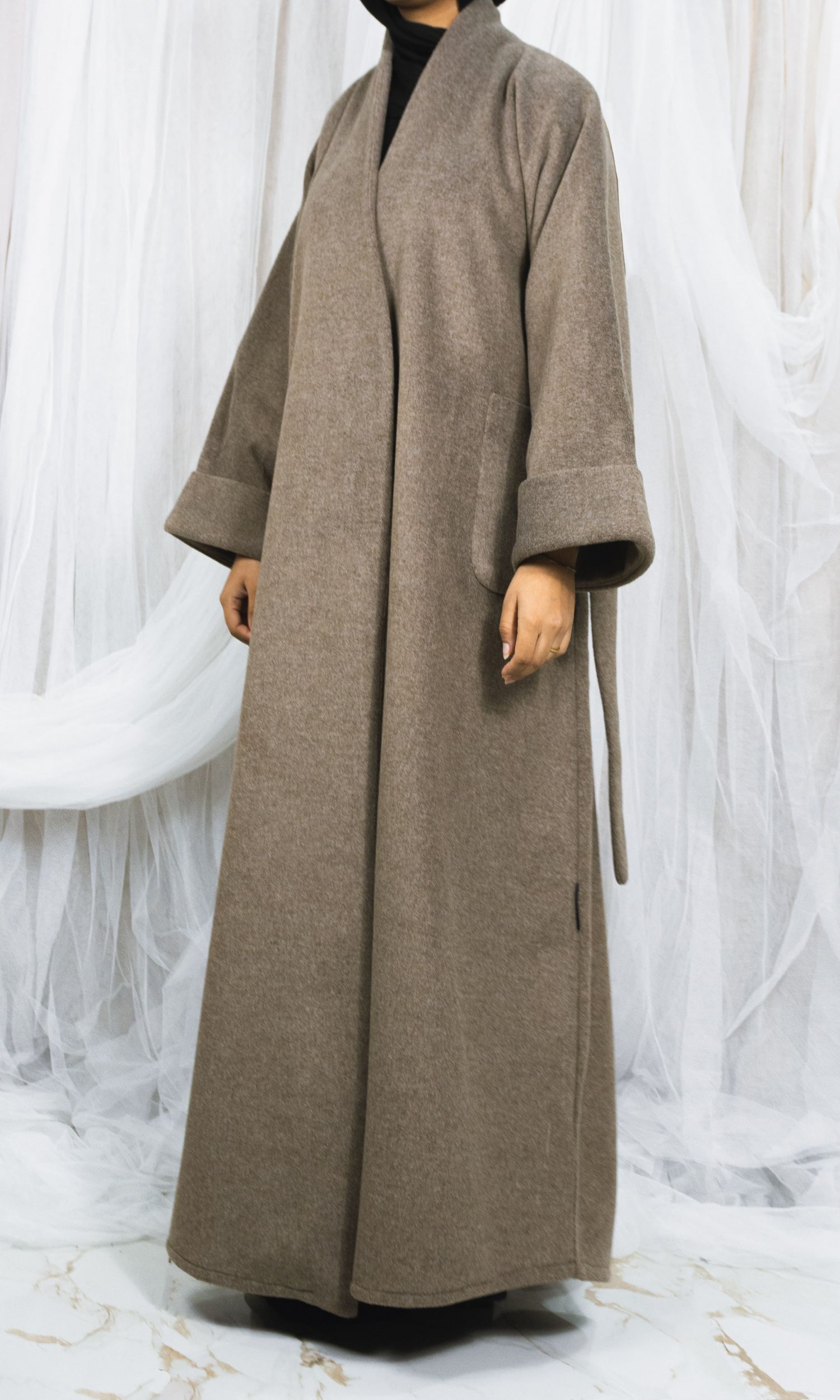 Cashmere Wrap Coat 04