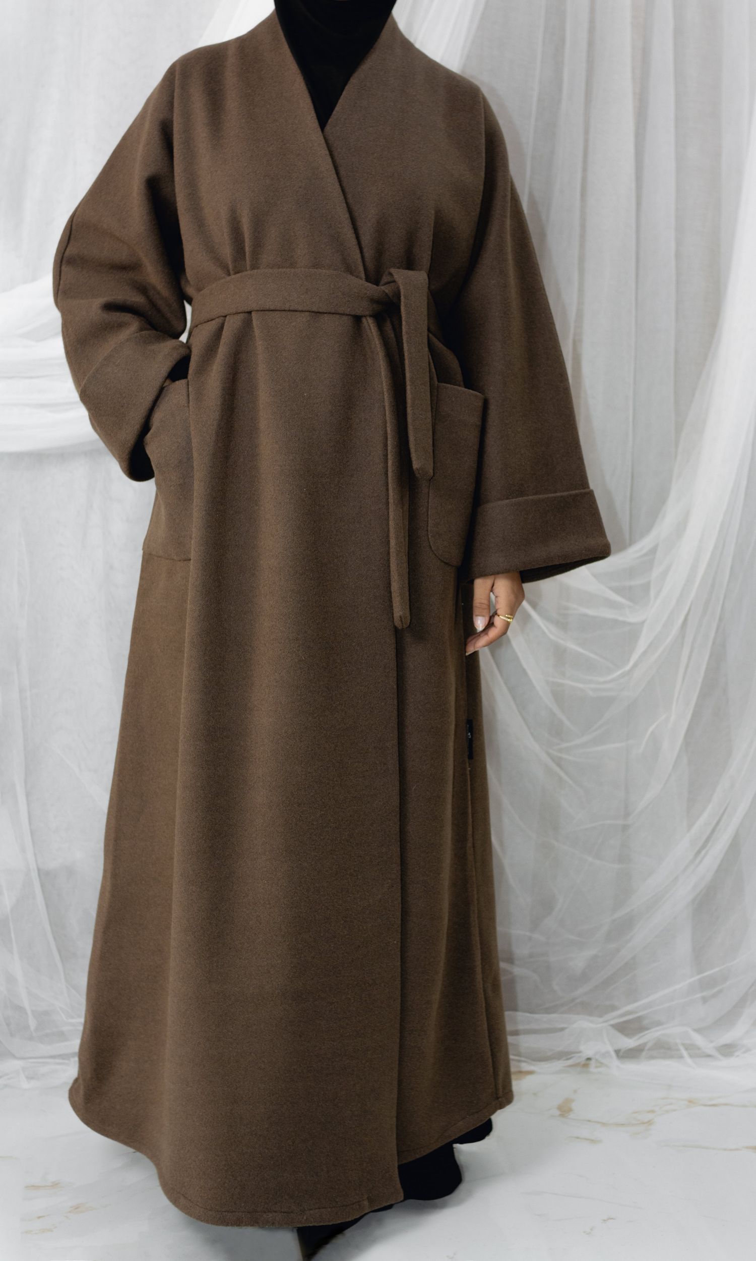 Cashmere Wrap Coat 03
