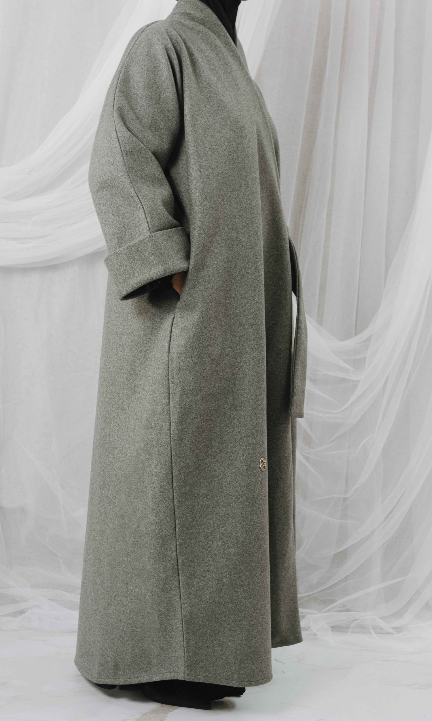 Cashmere Wrap Coat 02