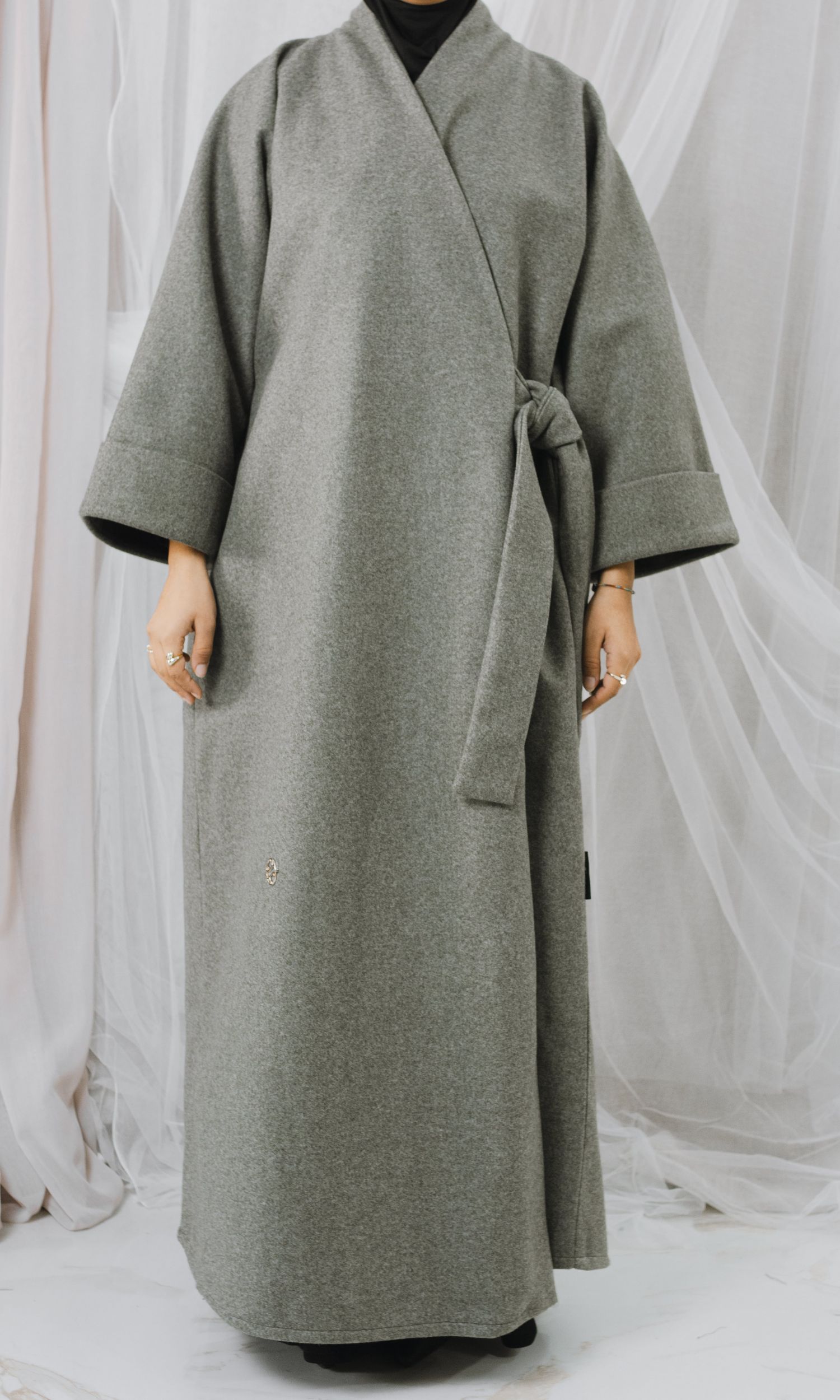 Cashmere Wrap Coat 02