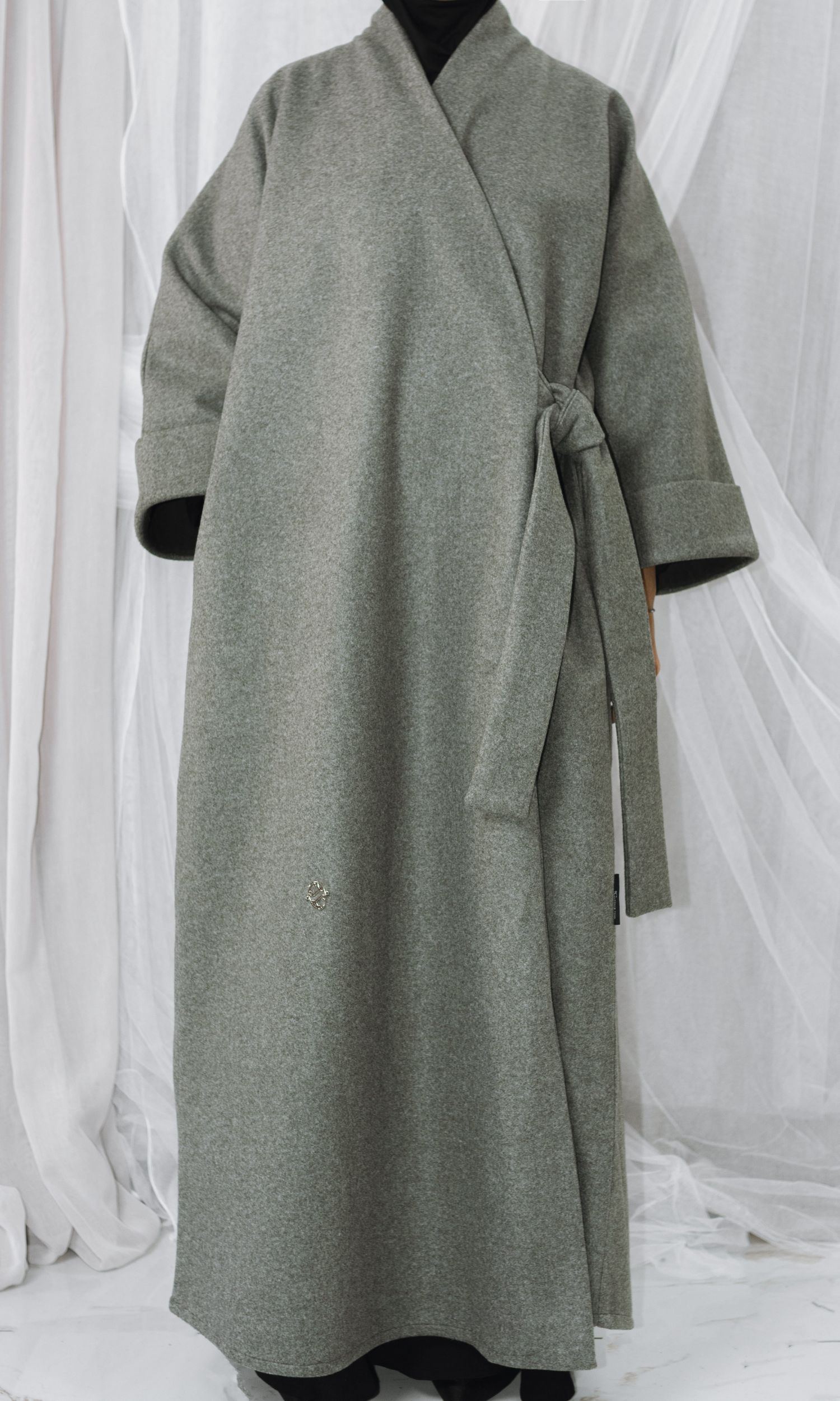 Cashmere Wrap Coat 02