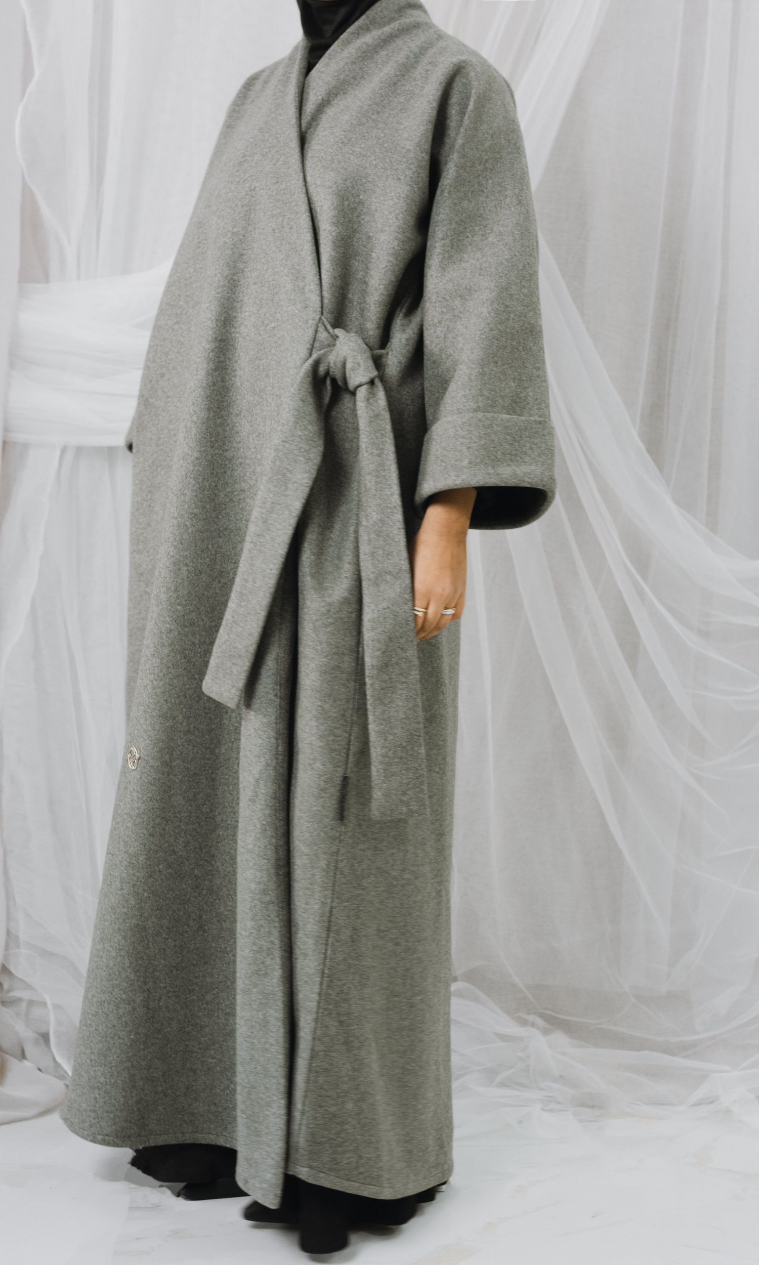 Cashmere Wrap Coat 02