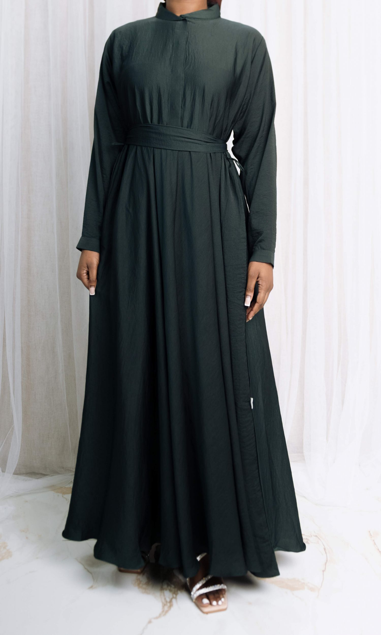 Fit & Flare Dress - Sacramento Green