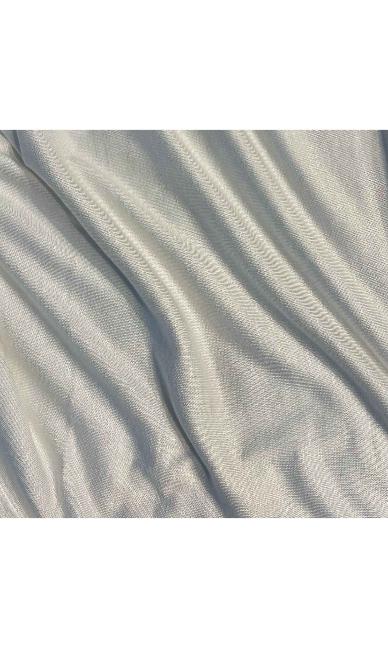 Jersey Hijab in White