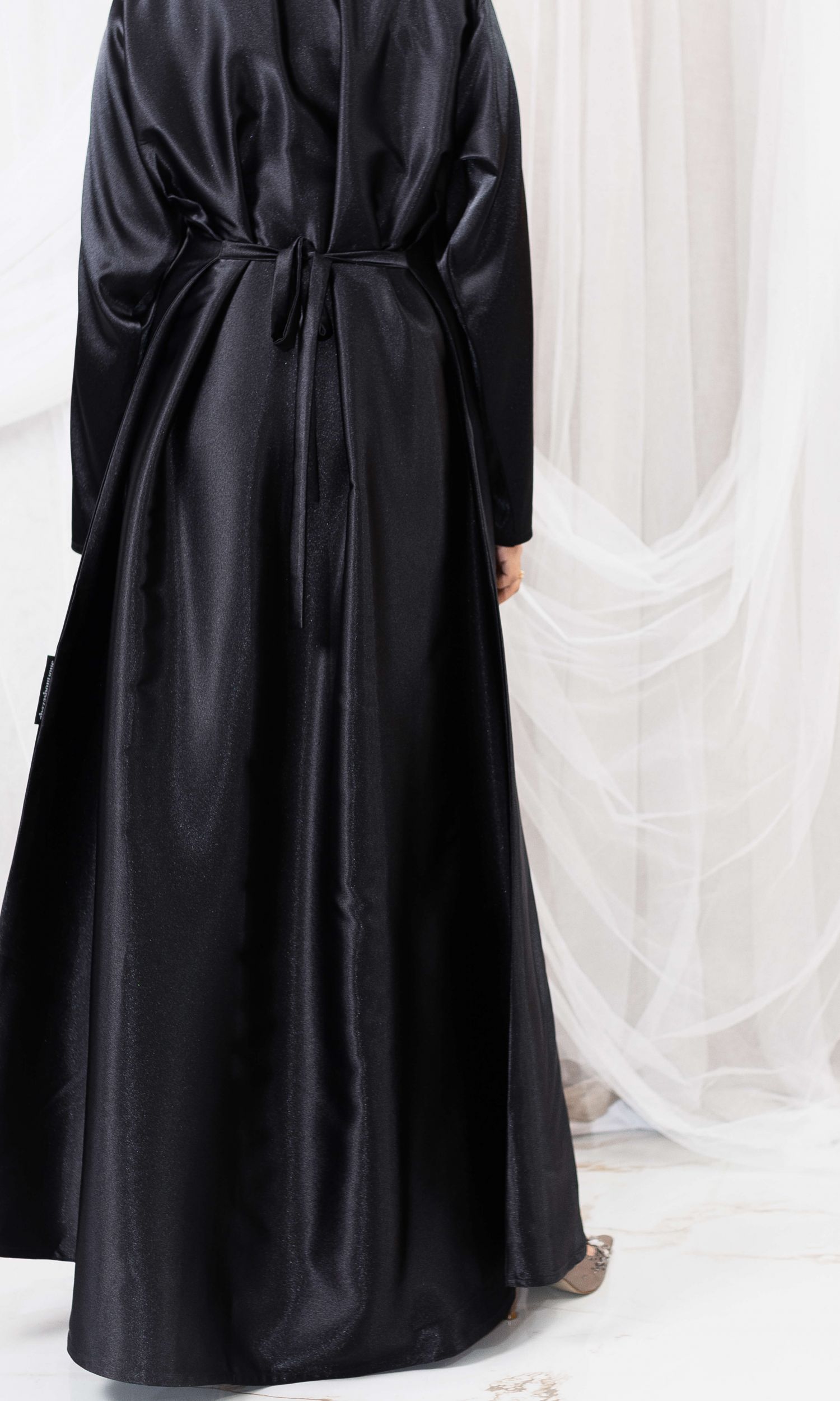 Satin Dress - Black
