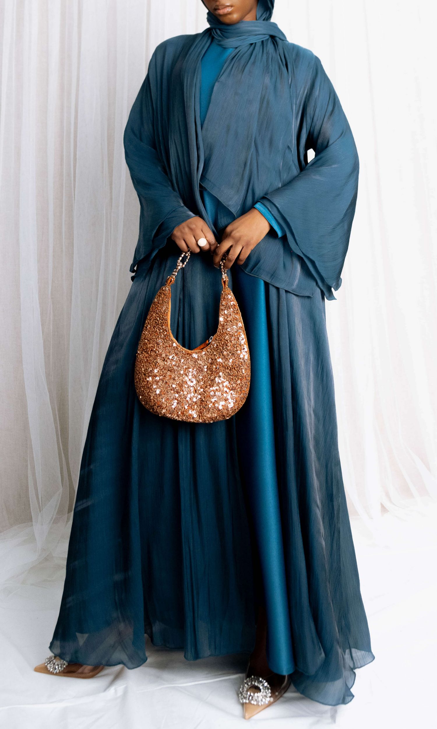 Flounce Set - Teal