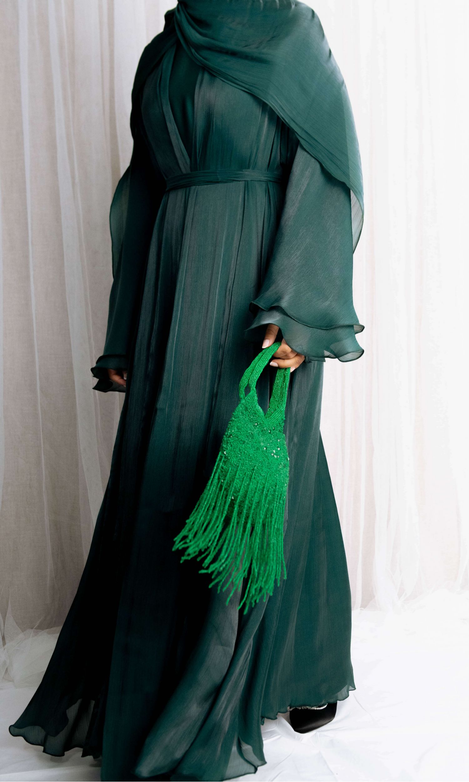 Flounce Set - Emerald